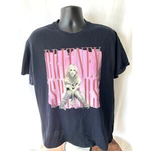 Britney Spears Pink Graphic T-Shirt Size Large 2021